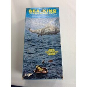 MPC Sea King Apollo Recovery Chopper 1/72 Model Kit Complete NASA Navy SH-3D